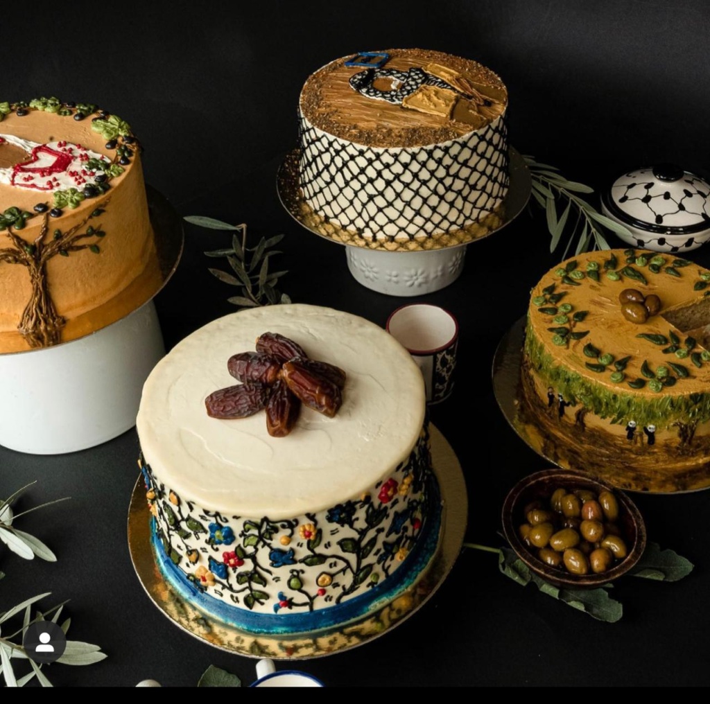 Ayiah from little Casper bakes tells us about her latest cake project “celebrating Palestine”
