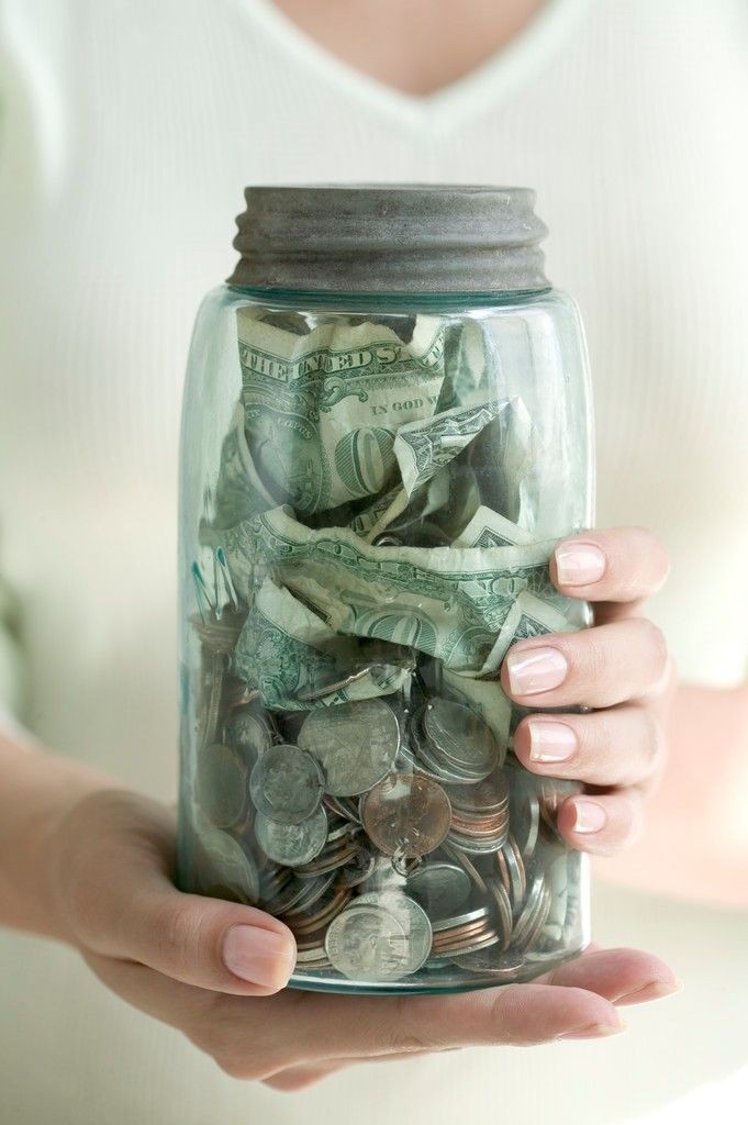 jar full of money