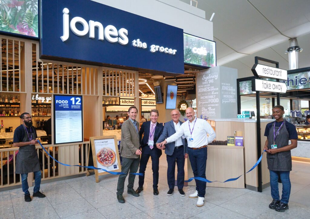 Jones the Grocer and Jones the Grocer Express Now Open at Heathrow Airport Terminal 2